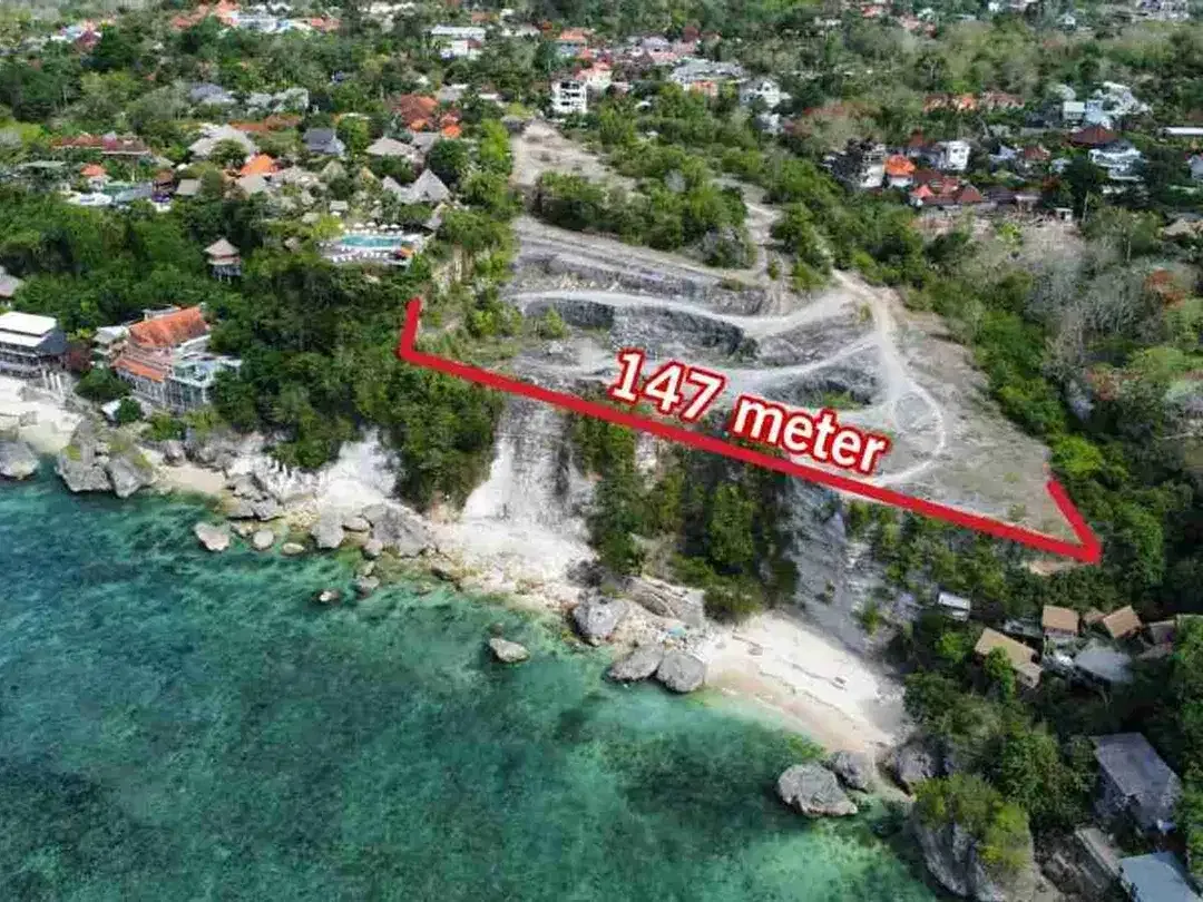 Jual cepat Tanah Los Tebing view ocean dan sunset di Bingin - Uluwatu - Image 5 of 10