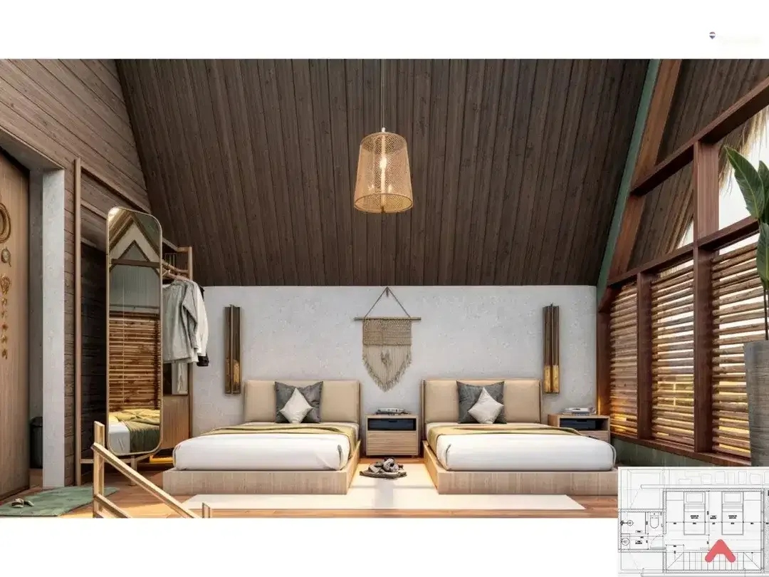 Kompleks Villa 5 Unit dijual, area Kemenuh-Ubud. - Image 4 of 10