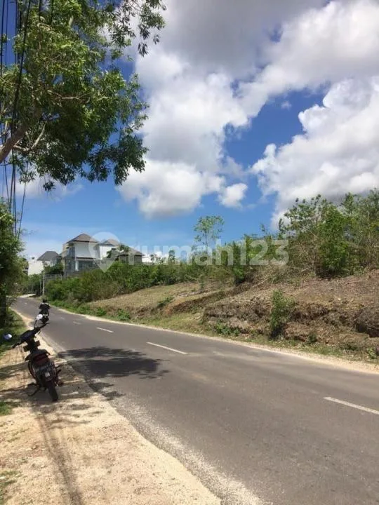 Tanah Luas Strategis View Gwk di Goa Gong Jimbaran - Image 1 of 4