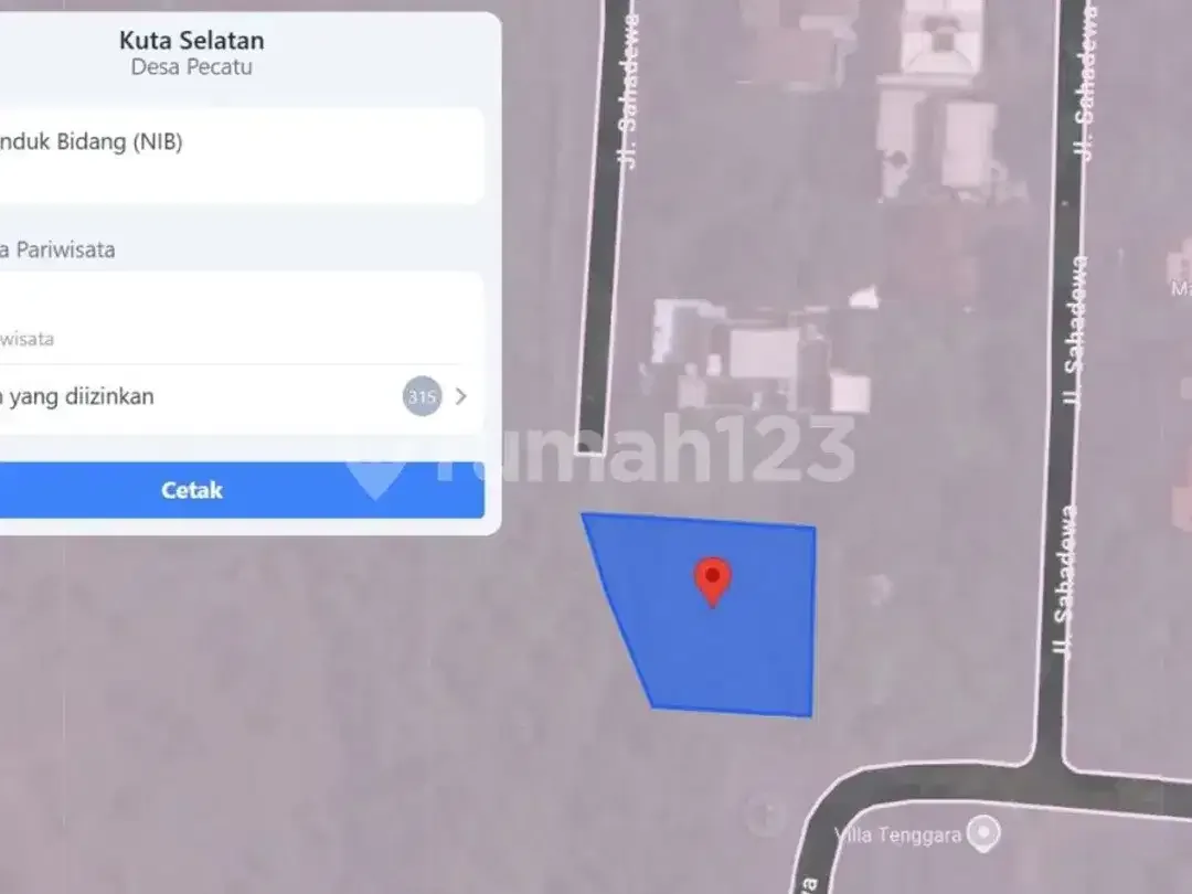Tanah Kavling Perumaham Elit Pecatu Hanya 5 Menit Ke Pantai Deamland - Image 2 of 5