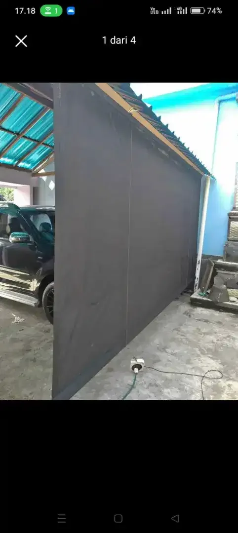 Krey kain tebal waterproof - Image 4 of 6