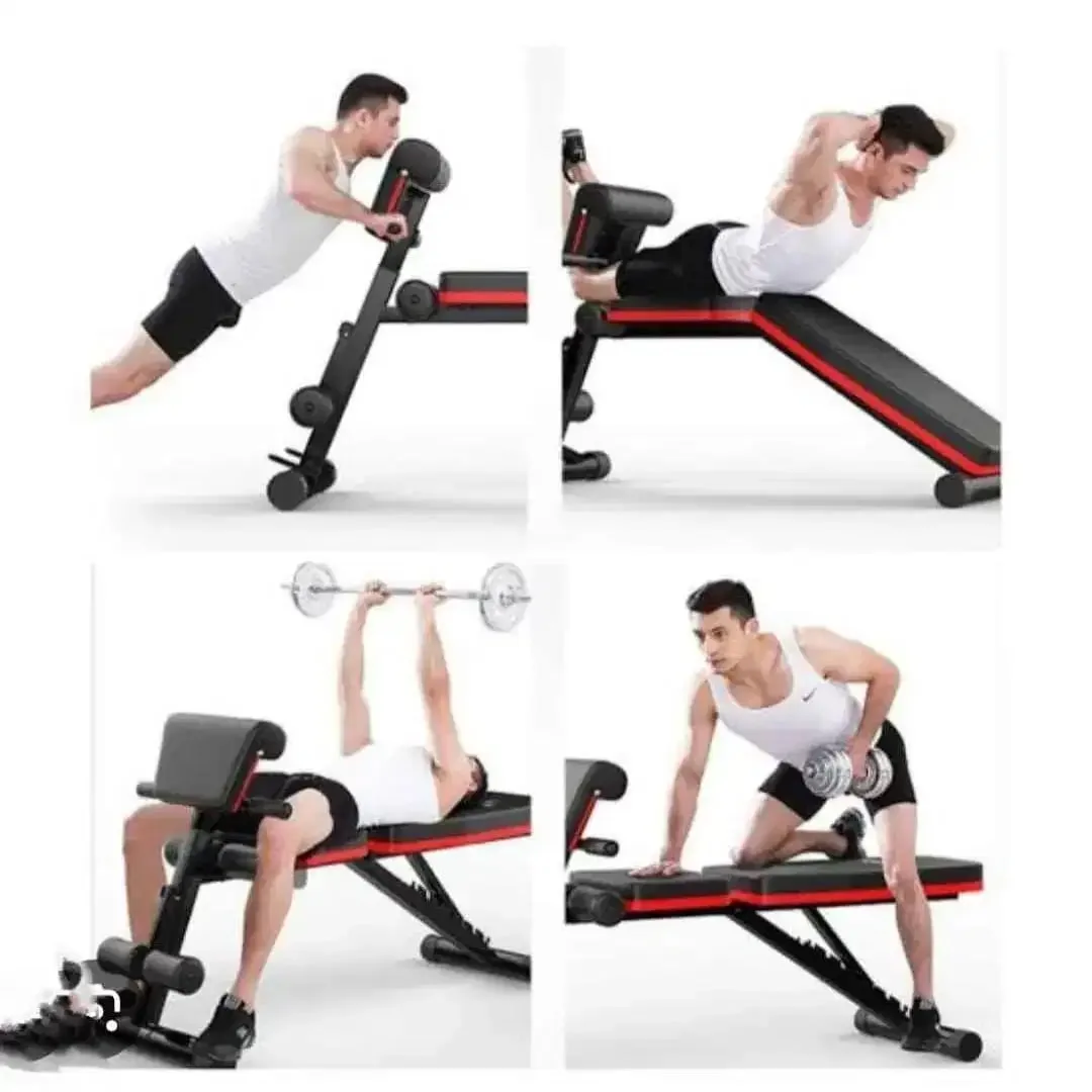 Bangku Bench Sit Up Adjustable Multifungsi + Preacher  barang baru - Image 3 of 4