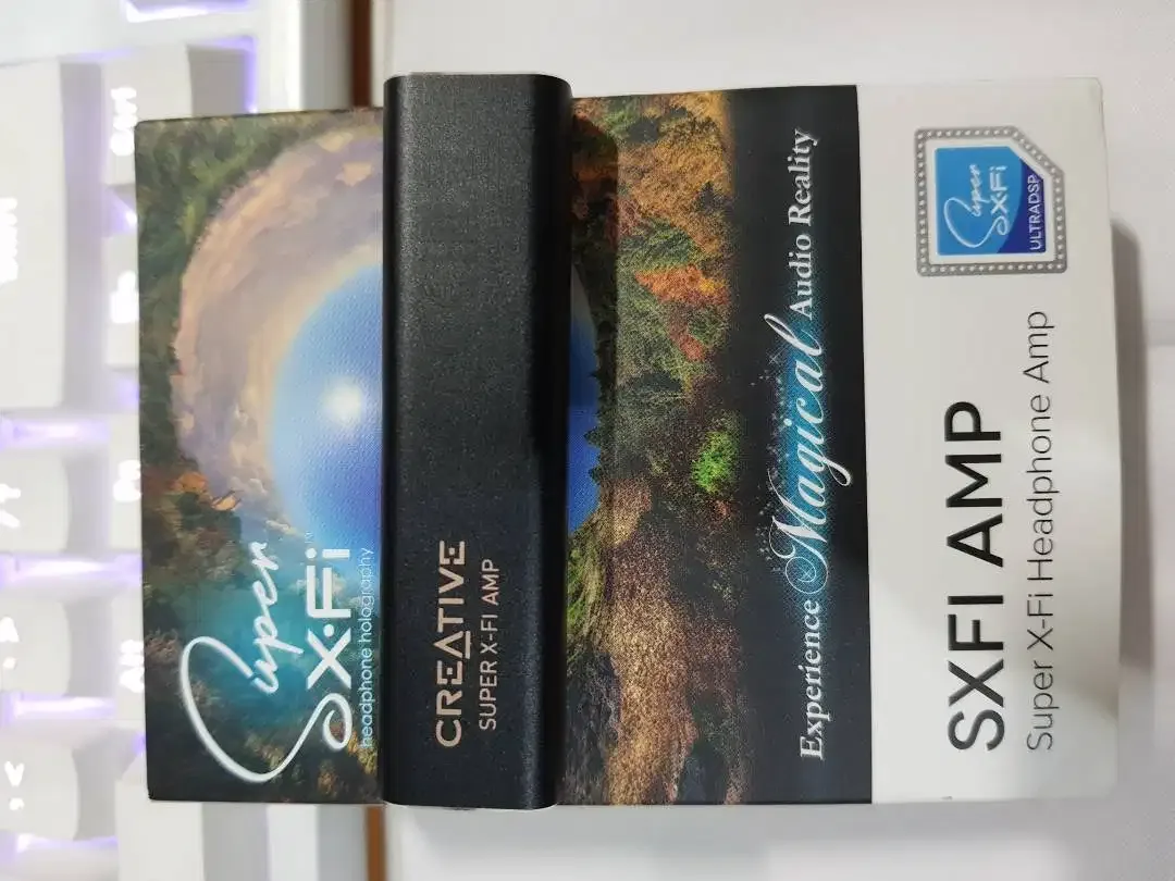 CREATIVE SXFI AMP. - DIGITAL AUDIO CONVERTER DAC DIGITAL TO ANALOG - Image 4 of 10