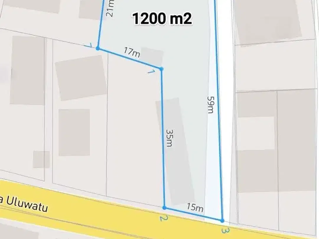 Tanah PREMIUM dekat Sidewalk Mall Jl Raya Uluwatu Jimbaran - Image 6 of 10