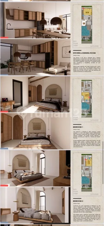 Vila Super Keren di Berawa Harga Murah Siap Huni - Image 4 of 4