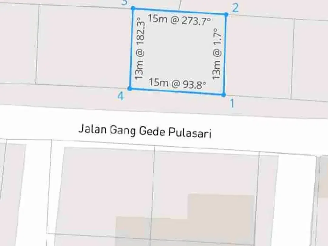 Tanah Lingkungan Villa Asri Dekat Hotel Plagoo Taman Mumbul - Image 5 of 6