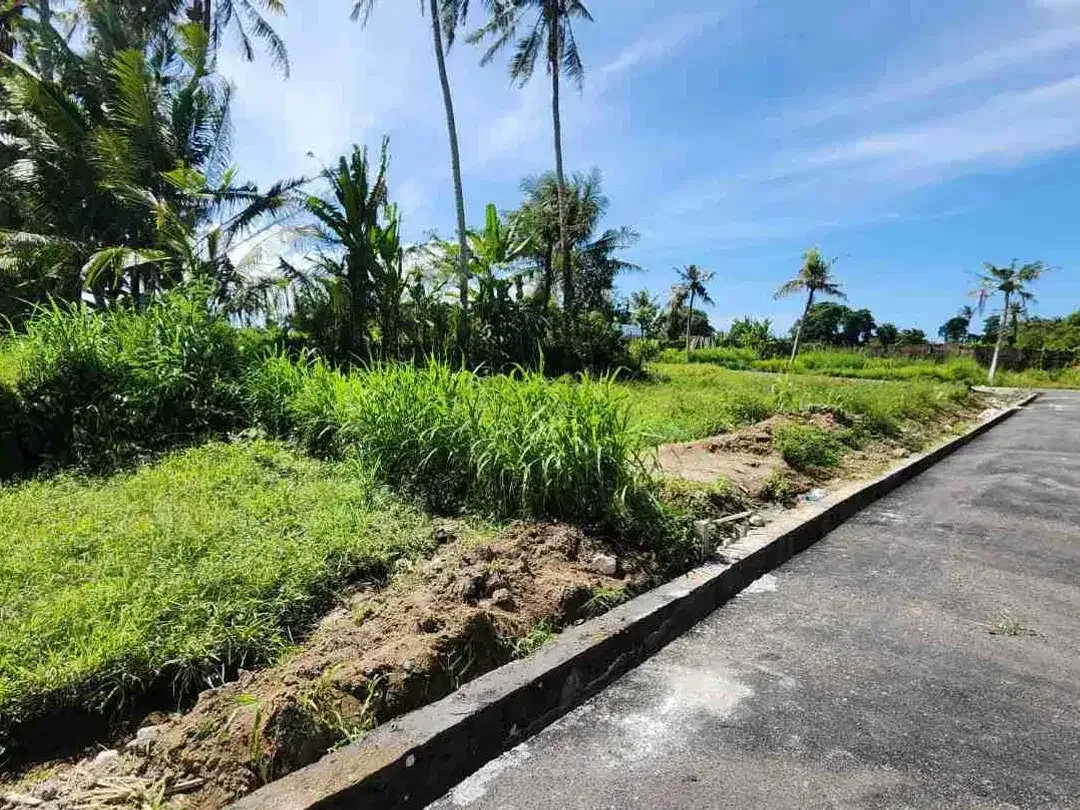 Tanah Kavling View Sawah, Lokasi Strategis, @Pering, Blahbatuh, Gianyar dekat Denpasar & Sanur - Image 9 of 10