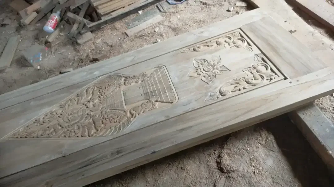 Jual pintu jati perhutani - Image 2 of 10