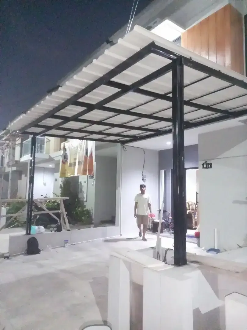 Kanopi baja ringan terpasang rapi - Image 2 of 4