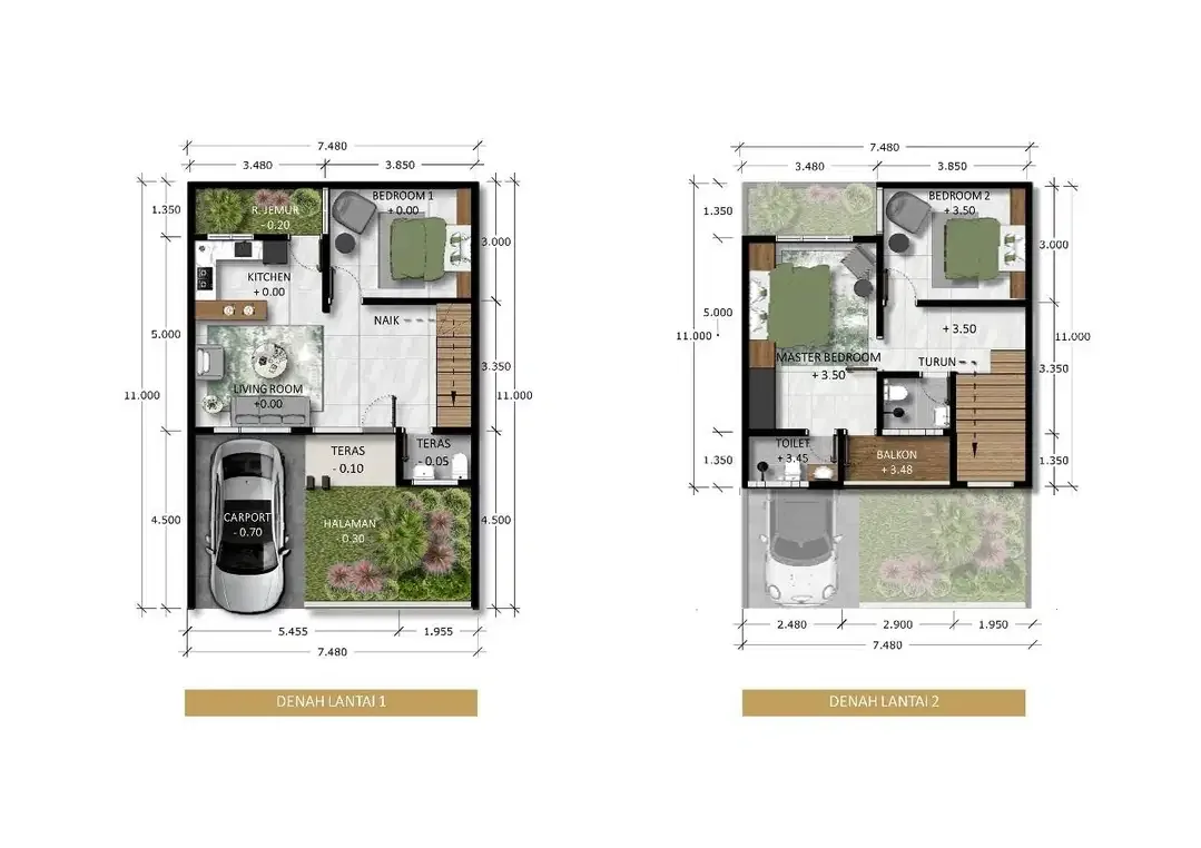 RUMAH BARU 2 LANTAI JL. TERUNA JAYA KEDIRI TABANAN BALI - Image 8 of 8