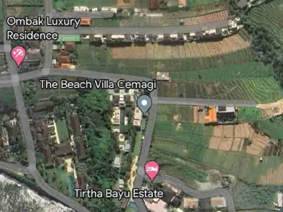 DIJUAL / FREEHOLD : TANAH KECIL 3ARE JL. PANTAI CEMAGI CANGGU - Image 9 of 10