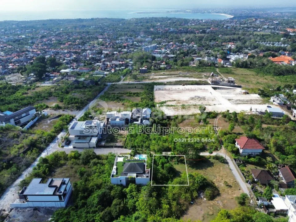 Ocean View Land Sale 570M2 - Puri Gading Jimbaran - Image 1 of 4
