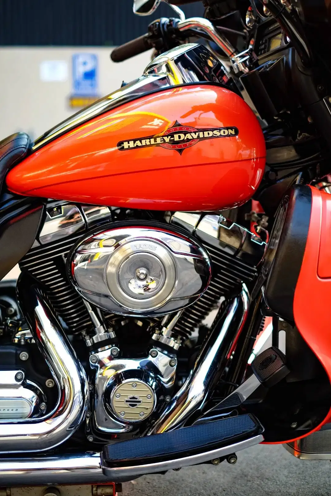 HARLEY DAVIDSON ULTRA LIMITED 2012 TEQUILA ORANGE FULL PAPER MABUA - Image 7 of 10