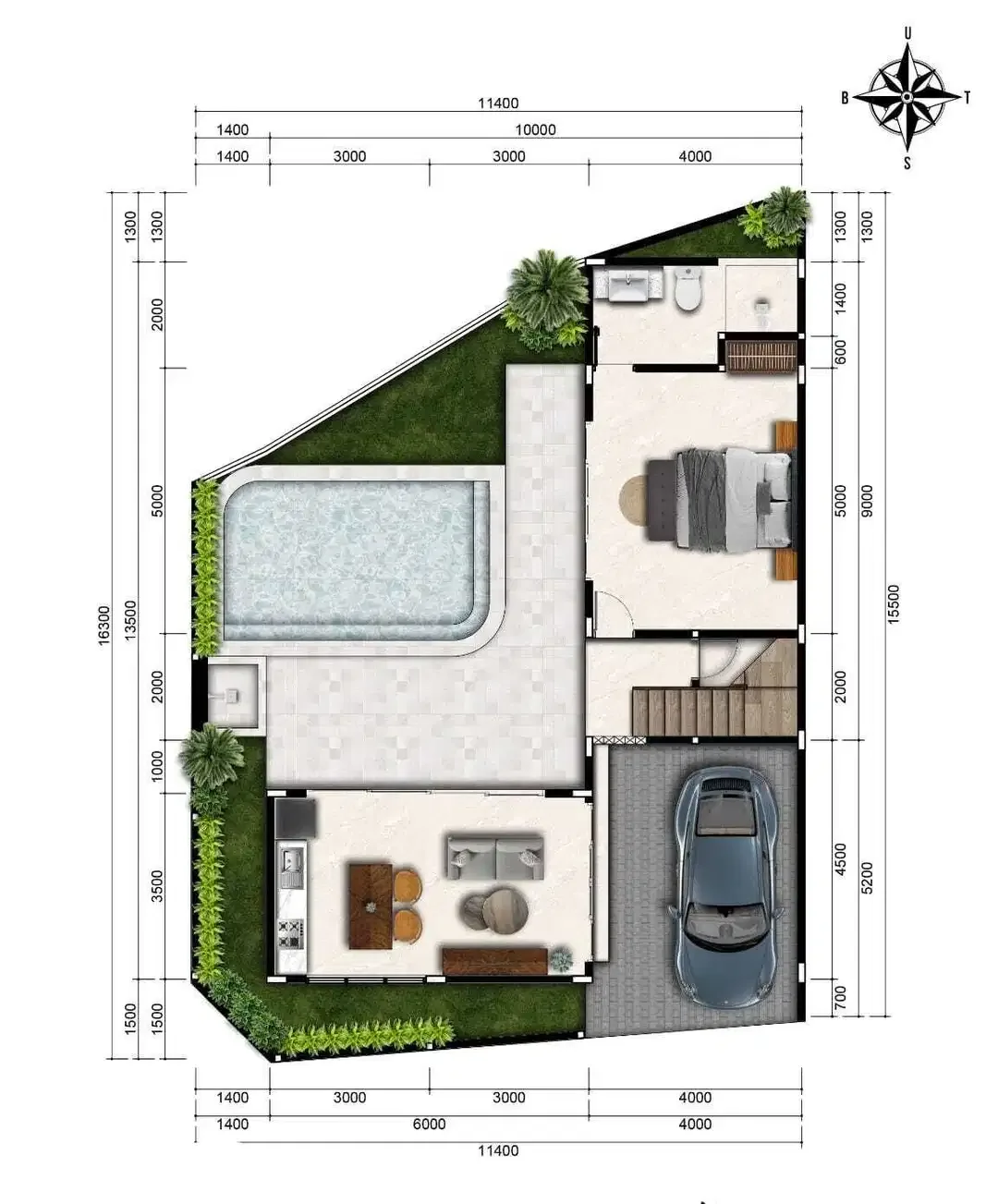 Modern Villa Cemagi Near Beach - Image 10 of 10