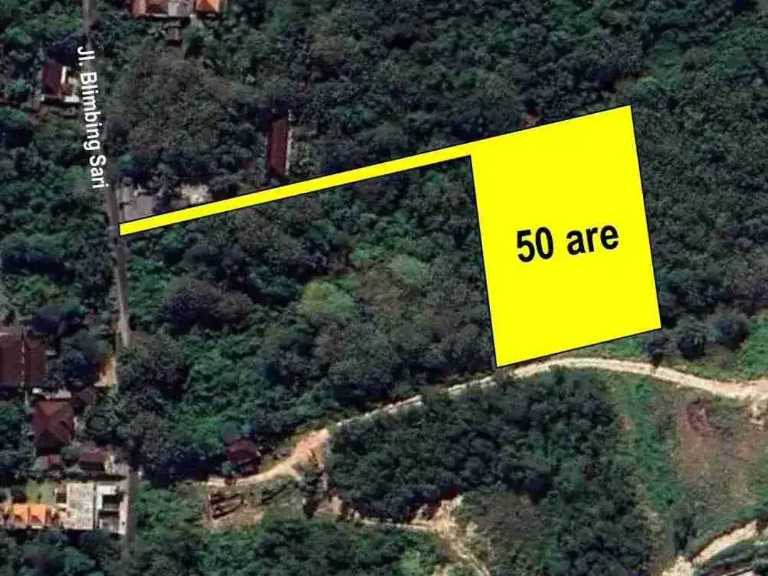 Di jual tanah bagus dekat hotel savaya dan Alila Pecatu sangat cocok untuk resort dan komplek villa - Image 1 of 5