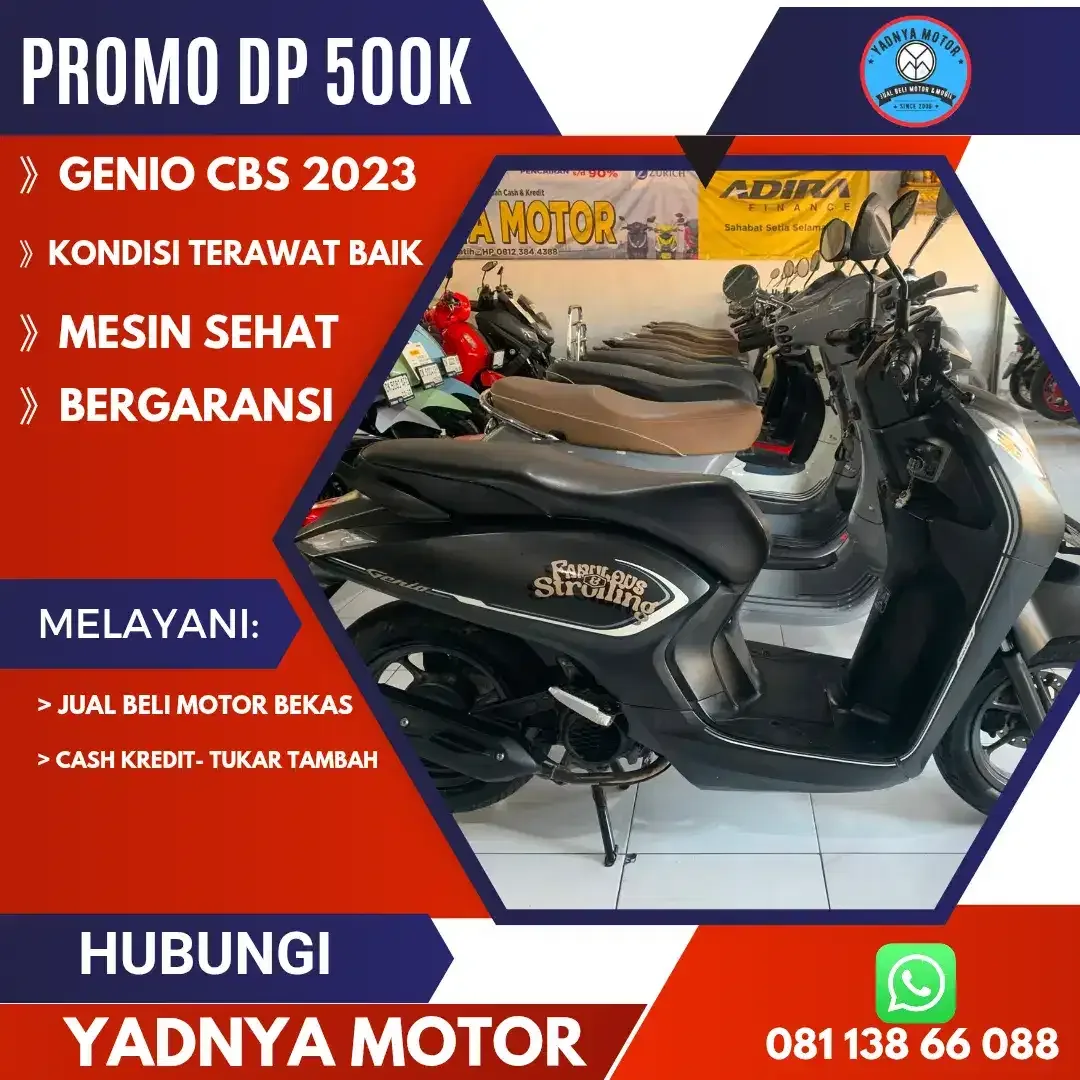 GENIO CBS 2023/YADNYA MOTOR - Image 1 of 3