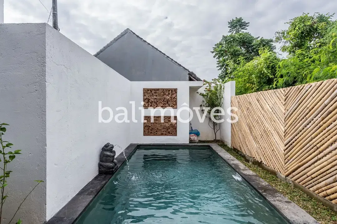 Vila Satu Kamar Tidur Bergaya Joglo dengan Pemandangan Sawah di Renon - Image 5 of 10