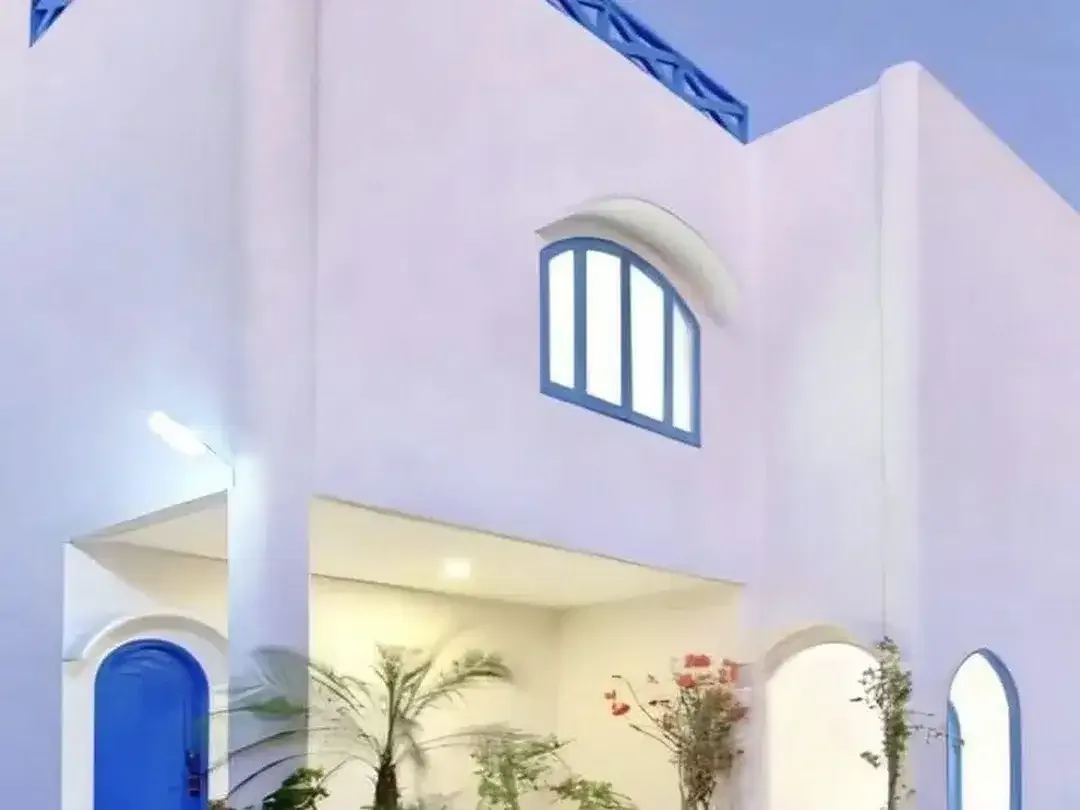 Villa Modern Santorini Dijual/ disewakan, area Ungasan. - Image 1 of 10
