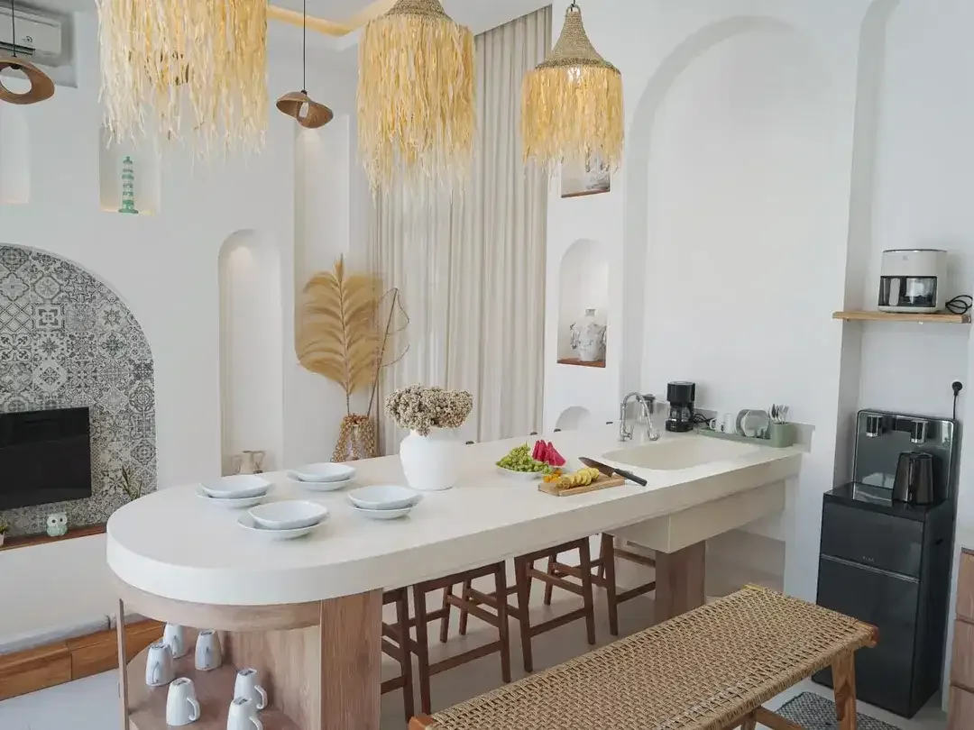 FOR RENT  BRAND NEW BOHO Mediterranean Villa — Long Stay in Balangan - Image 5 of 10