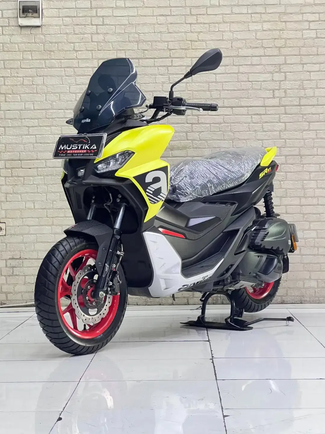 READY‼️ APRILIA SR GT 200 TH 2022 SUPER MULUS ODO MASIH 7RB ASLI - Image 5 of 10