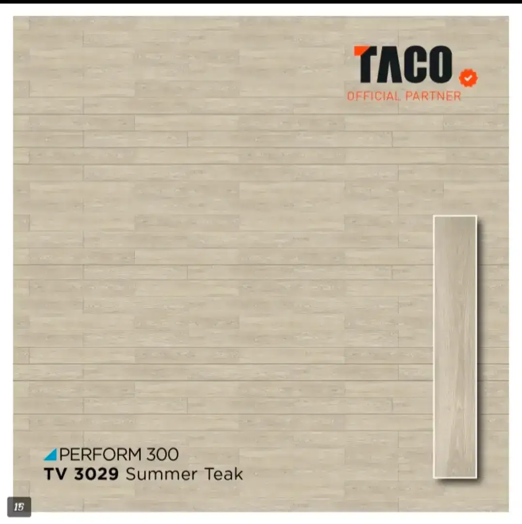 Vinyl lantai taco 5.5mm - Image 5 of 5