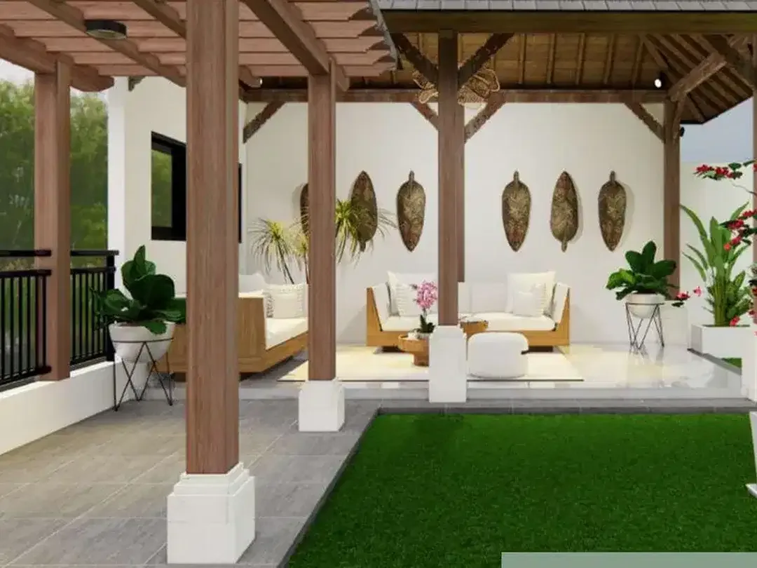 Freehold - Villa wih the ricefield view and river perimeter prime area - Image 7 of 10