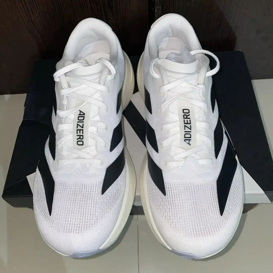 Adidas Adizero Evo SL White Black - Image 4 of 10