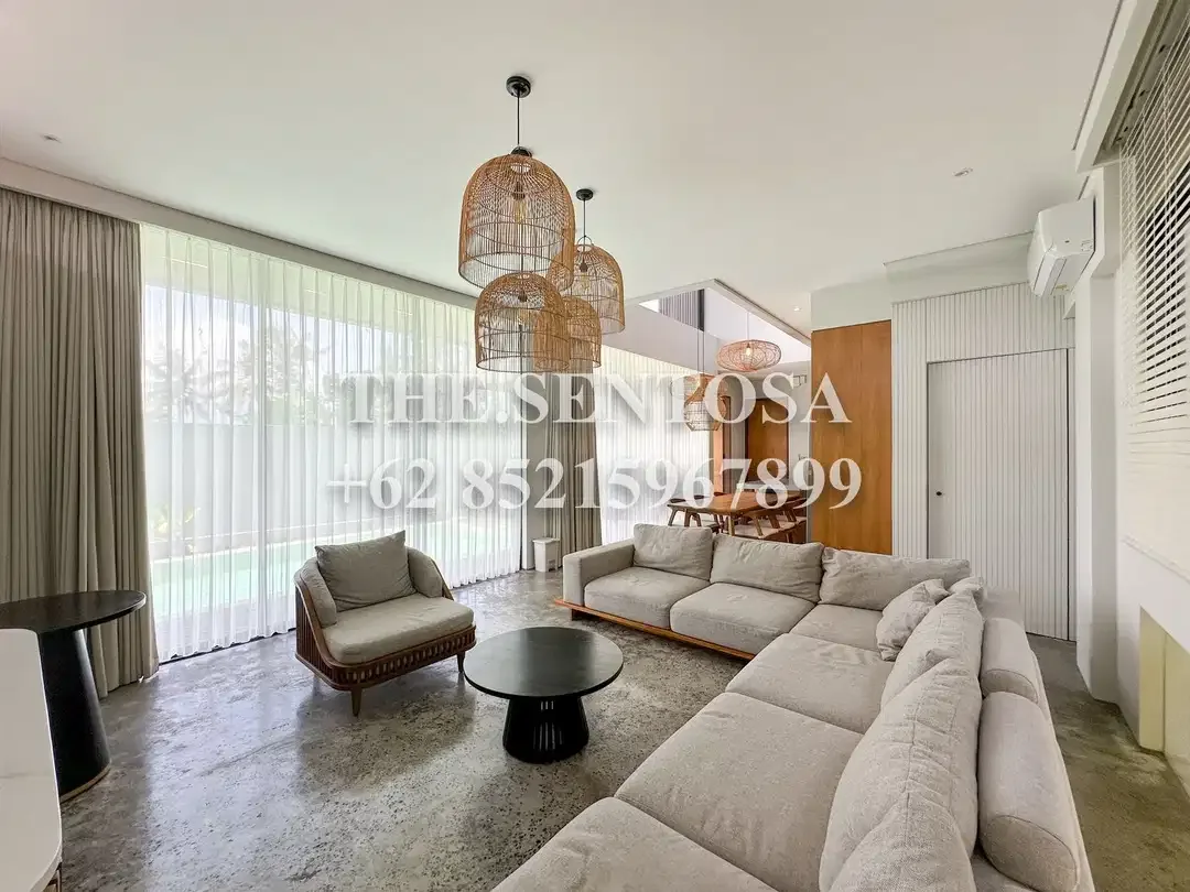 LUXURY MODERN 3 BEDROOMS VILLA NEAR BEACH AT CEMAGI - Image 9 of 10