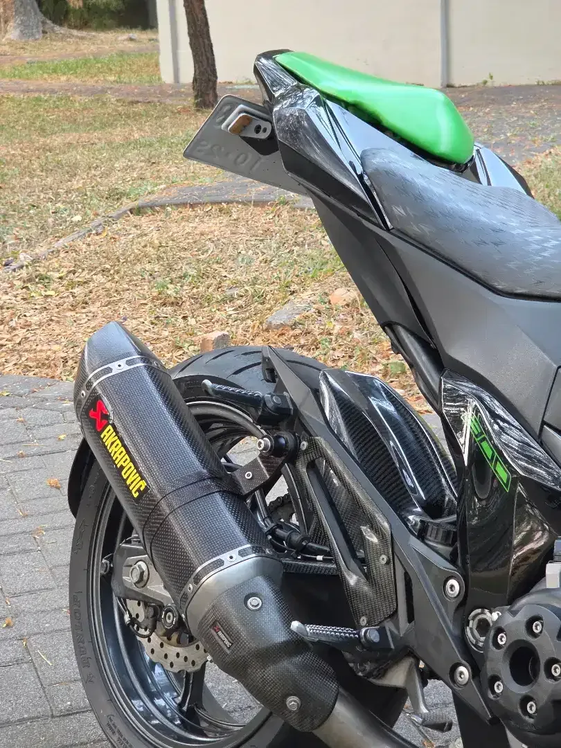 Moge Naked Kawasaki Z800 th 2014 km18rb Antik Siap Gas Turing Like New - Image 6 of 10