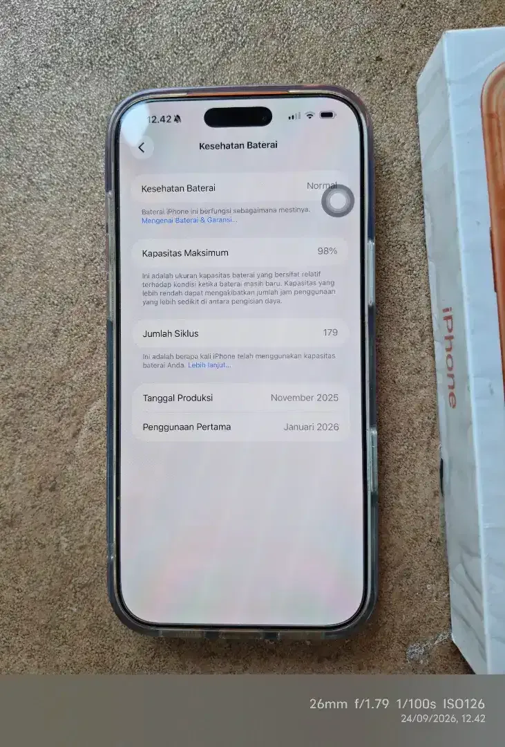 Iphone 17 promax 1tb (1000gb) - Image 3 of 4