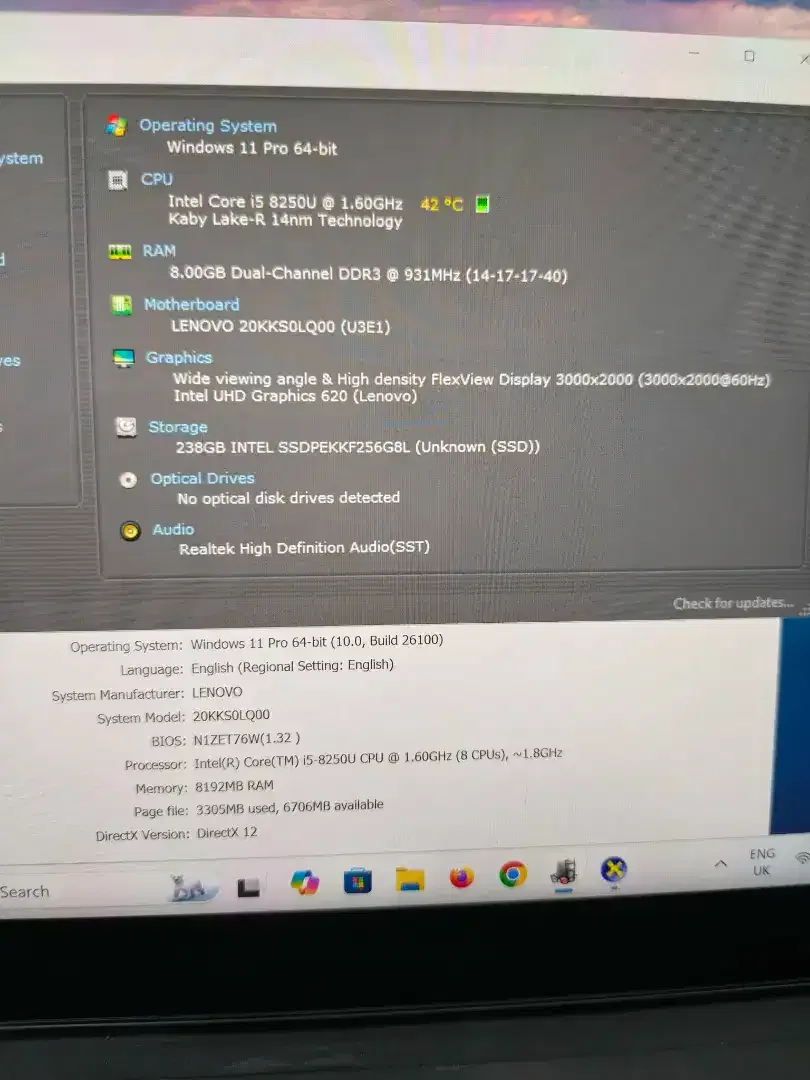 Lenovo Thinkpad X1 Tablet Gen3 intel Core i5 Gen-8 (8/256gb) JOSS - Image 5 of 5