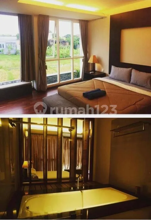 Villa 2 Lantai Full Furnished Pool Bathtub Strategis di Umalas - Image 3 of 4