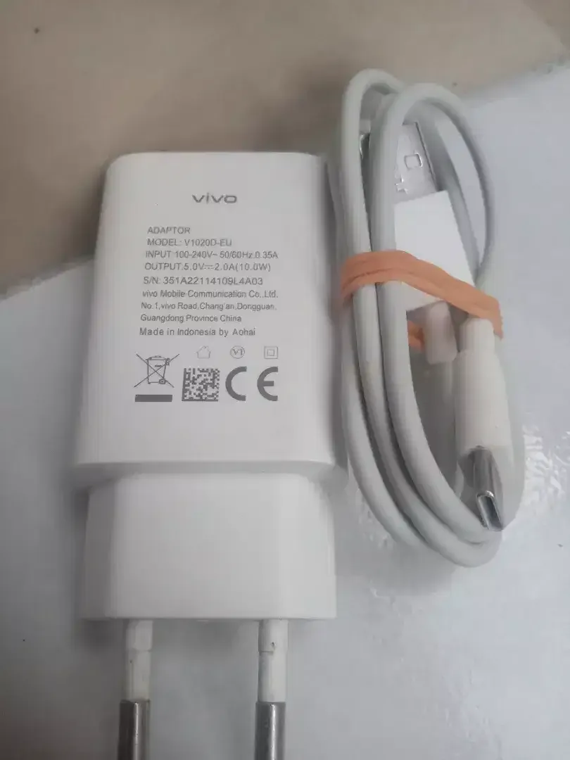 CHARGER VIVO Y50 | Y30 | Y30i ORI BAWAAN HP TIPE C - Image 1 of 2