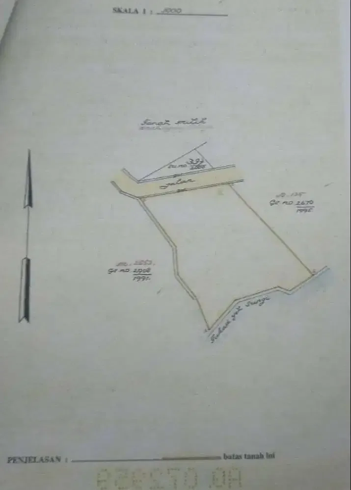 DIJUAL TANAH VIEW PANTAI NYANYI TABANAN - Image 7 of 8