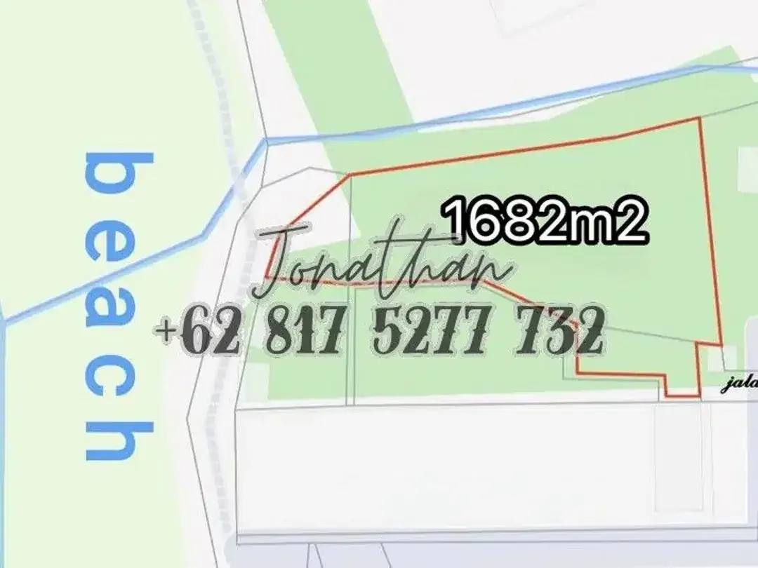 DIJUAL TANAH PRIME PINGGIR PANTAI SEMINYAK BALI HGB - Lsar - Image 2 of 8