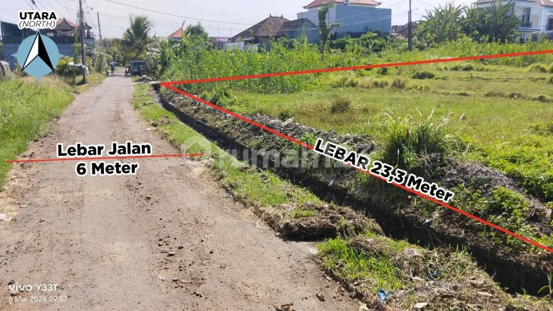 Tanah Murah 1980M2 - Kediri Tabanan , Kawasan Berkembang - Image 2 of 4