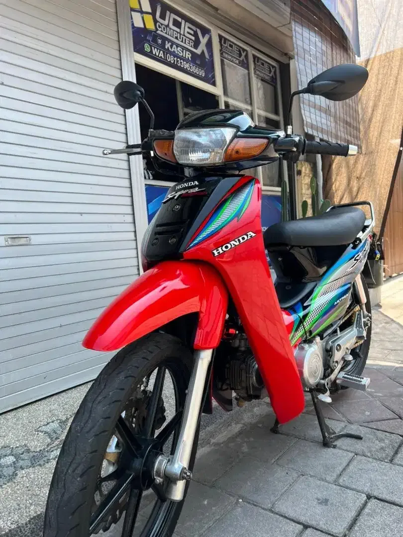 Supra x 100 lengkap mulus - Image 8 of 10