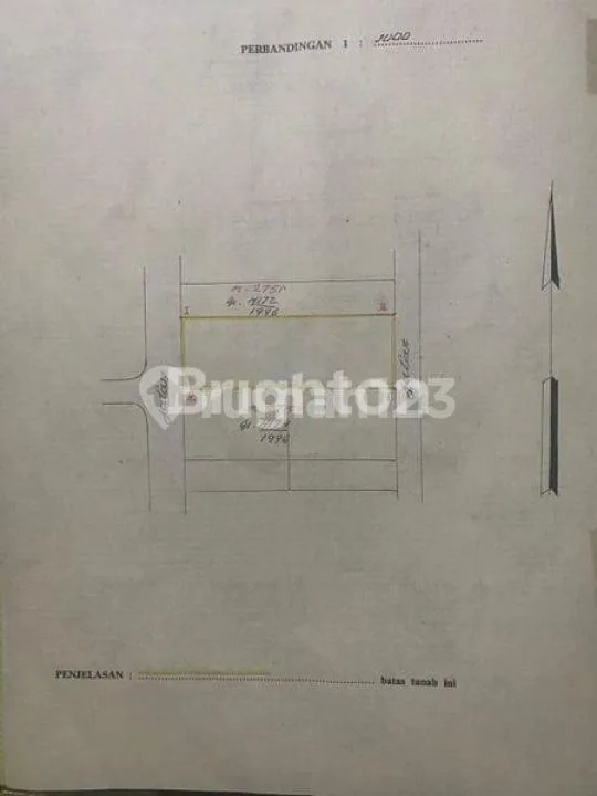 V582 Premium Land 1,680 MÂ² Main Road Tukad Badung Renon, Denpasar - Image 2 of 4