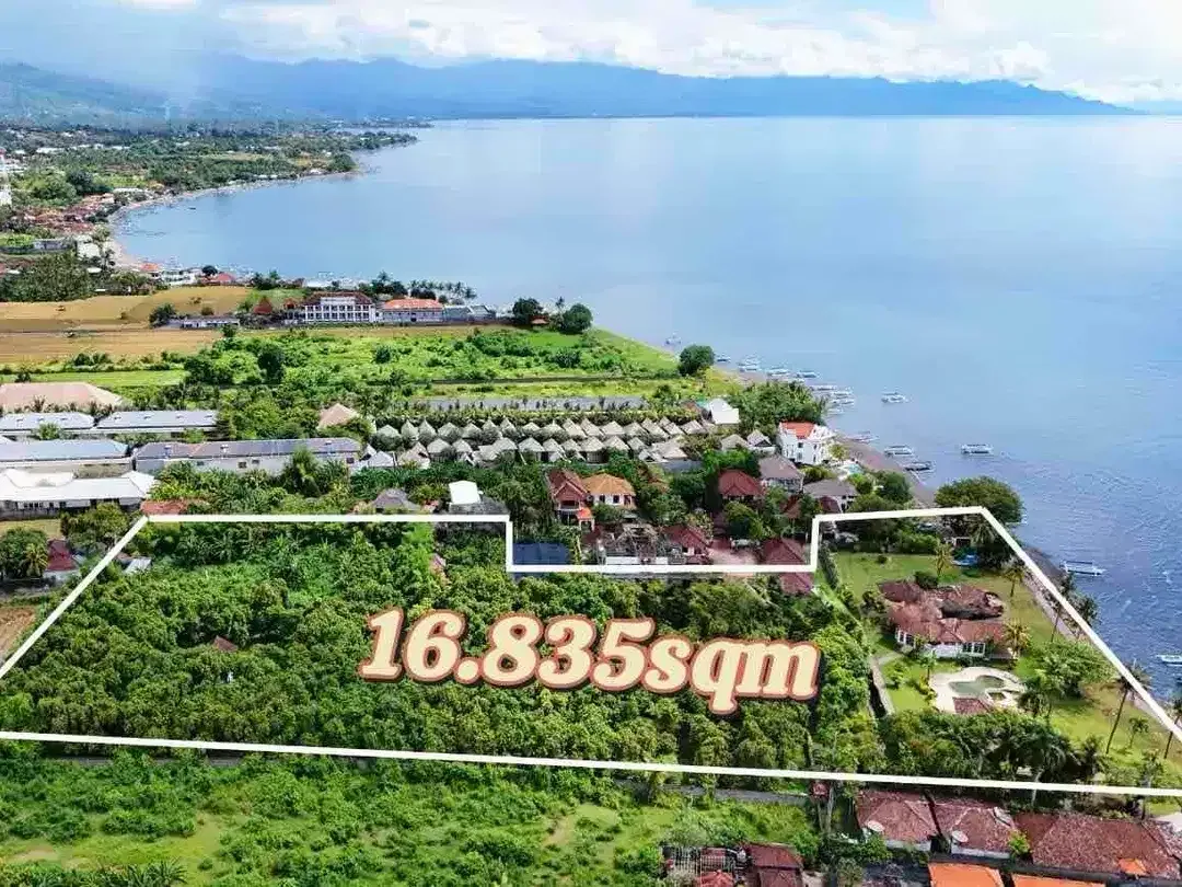 EXCLUSIVE BEACHFRONT LAND – LOVINA, NORTH BALI - Image 1 of 7