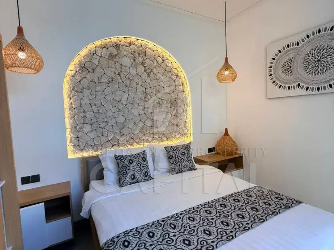 MODERN SANTORINI VILLA WITH OCEAN VIEW IN JIMBARAN BALI - Image 4 of 10