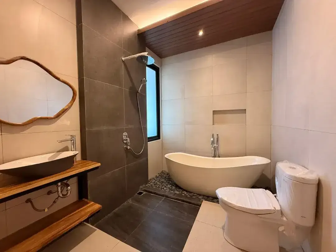 DIJUAL / FREEHOLD : Brand New Modern Villa 4 Bed, Full Ocean View, Ungasan, Badung, Bali - Image 9 of 10