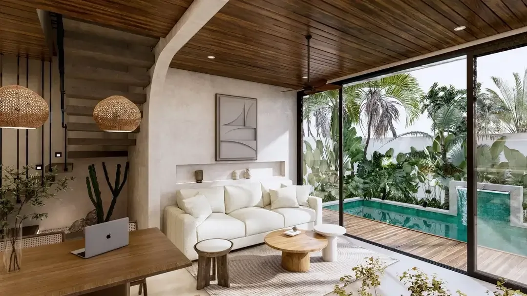 Leasehold 2 Bed Modern Villa in Kerobokan - Image 9 of 10