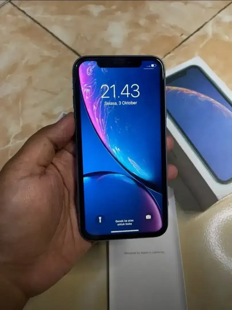 Iphone XR 128GB fulset Dual Sim kondisi mulus - Image 2 of 3