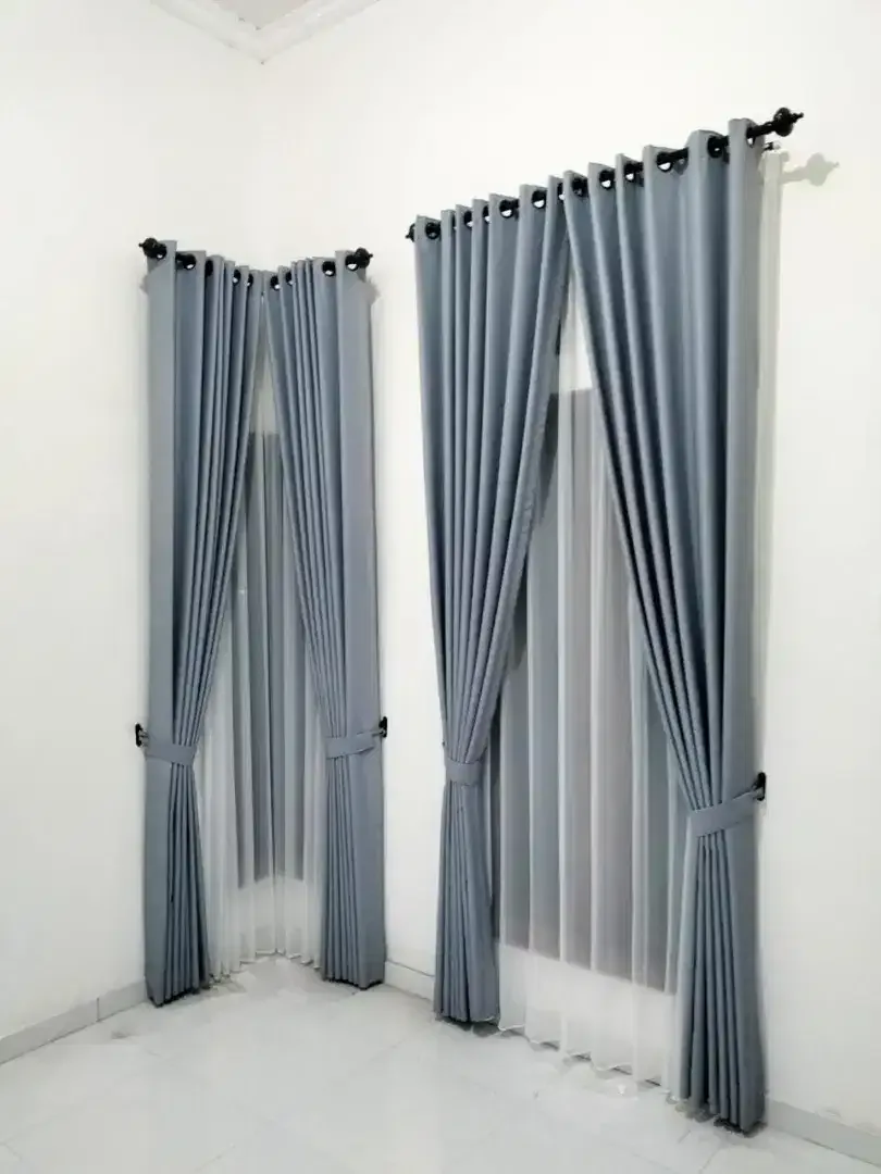 Korden/ Gorden/ Curtain Blackout Abu Abu - Image 6 of 6