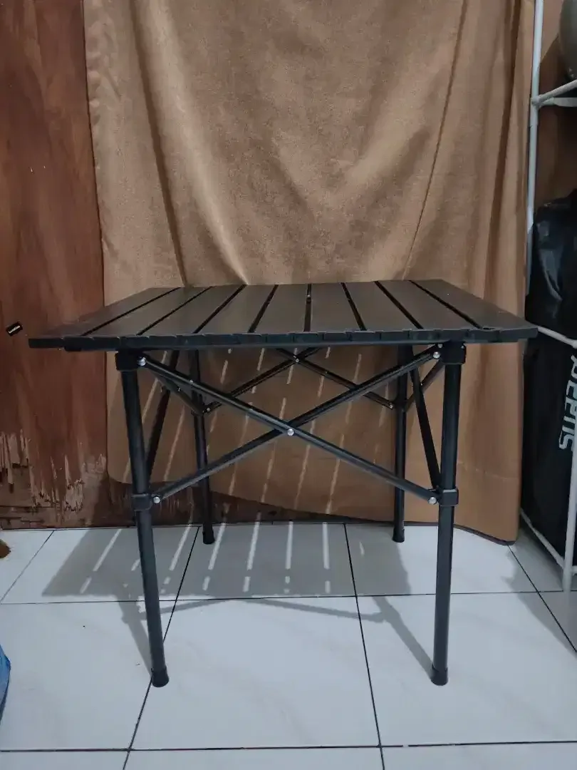 170rb BARU-Dijual Murah Meja Camping Lipat Outdoor portable 50x50x52cm - Image 4 of 4