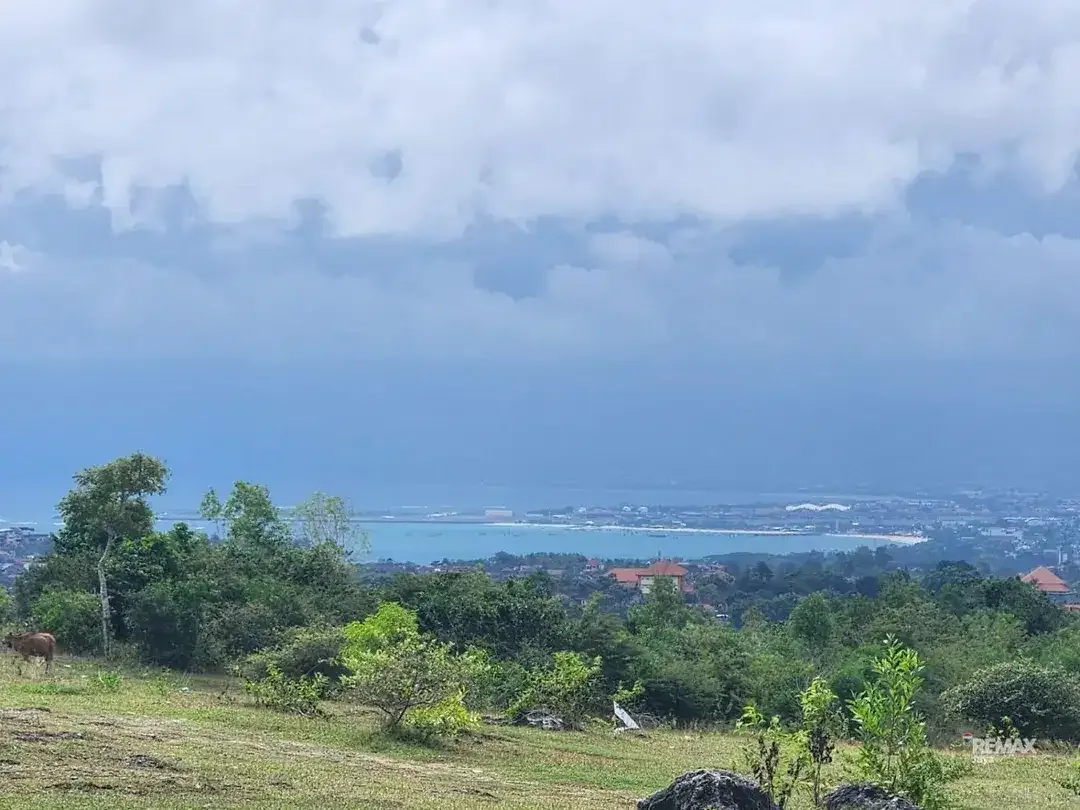 Tanah bagus view laut, dijual area GWK. - Image 2 of 6