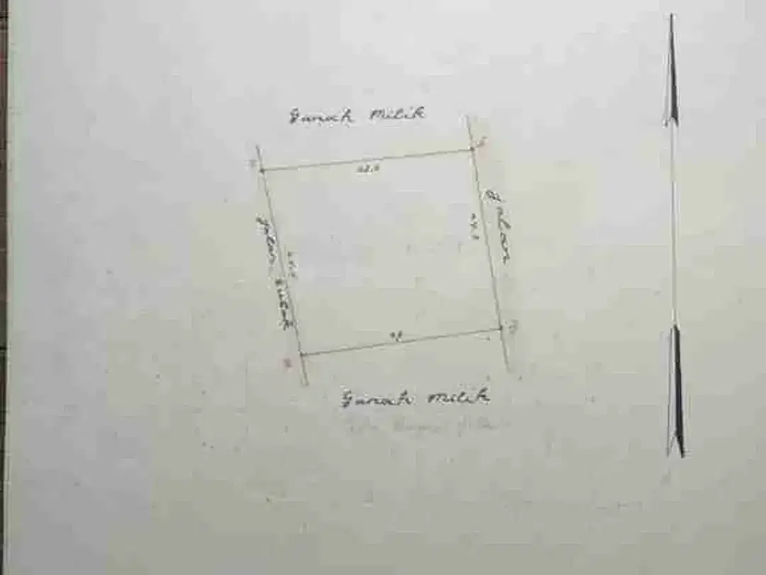 di jual tanah dengan luas 6,8are di jln utama Batur sari Sanur - Image 2 of 2
