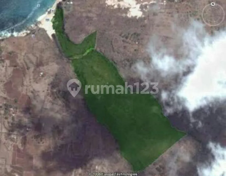 Tanah 10,35 Ha Private Beach & Cliff Land Dekat Ayana Resort - Jimbaran - Image 2 of 4