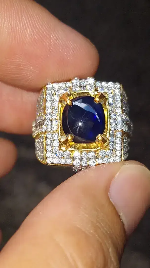 Blue sapphire deep blue/vivid blue - Image 3 of 4