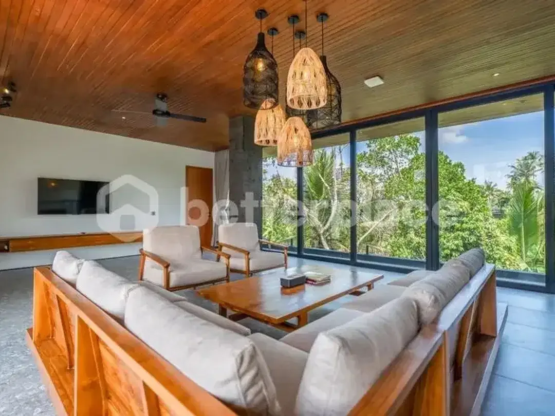 Exceptional 6-Bedroom Contemporary Villa in Ubud Featuring a Private Padel Court, Swimming Pool & Breathtaking Rice Field Panorama - Image 8 of 10